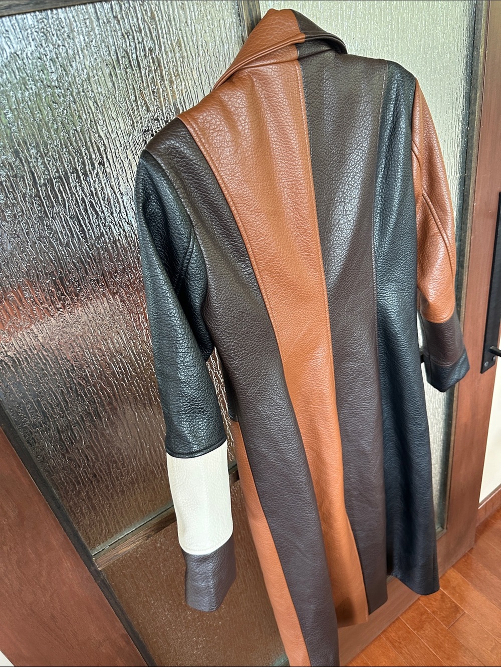 Ronny Kobo Carla Faux Leather Coat size 8 - Picture 17 of 17